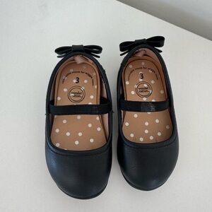 Wonder nation black flats Size 3